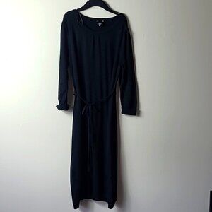 H&M mama dress black size L